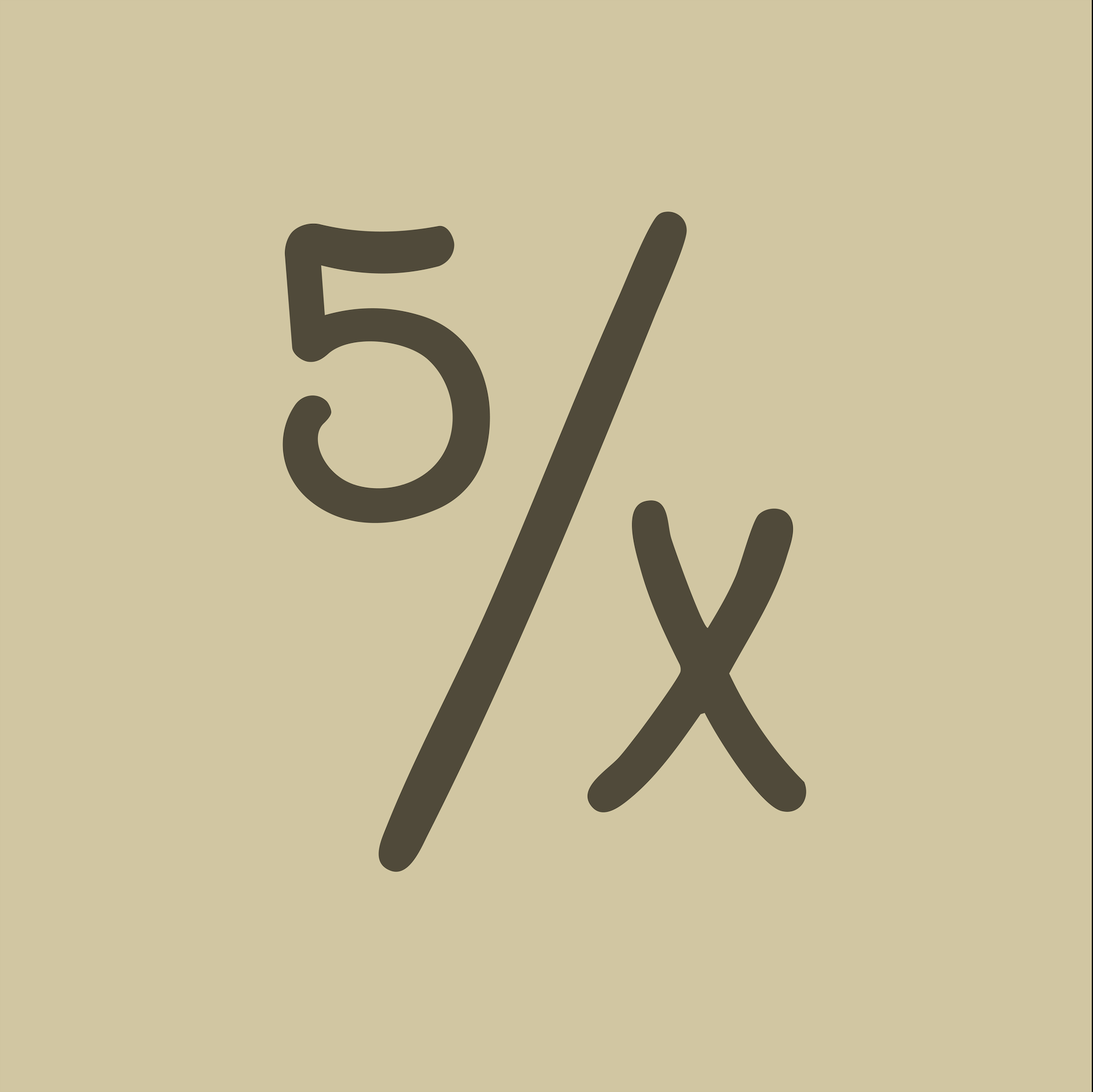 5/x